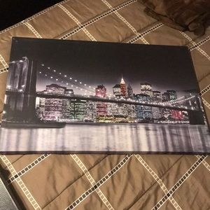 NY Skyline Wall Decor